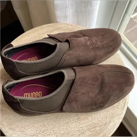 Munro Brown Suede Women’s Shoes size 10 - Picture 1 of 7